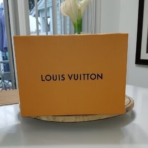 Louis Vuitton Signature Orange Box with Magnetic Closure